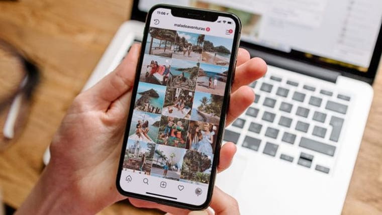 Publicações no Instagram